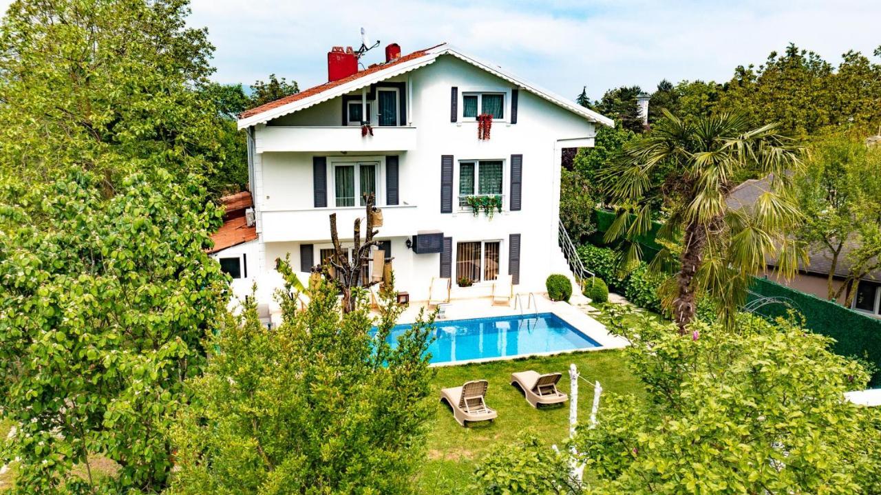 Villa Atlas Muhafazakar Havuzlu, Mustakil Genis Bahceli Sapanca Εξωτερικό φωτογραφία