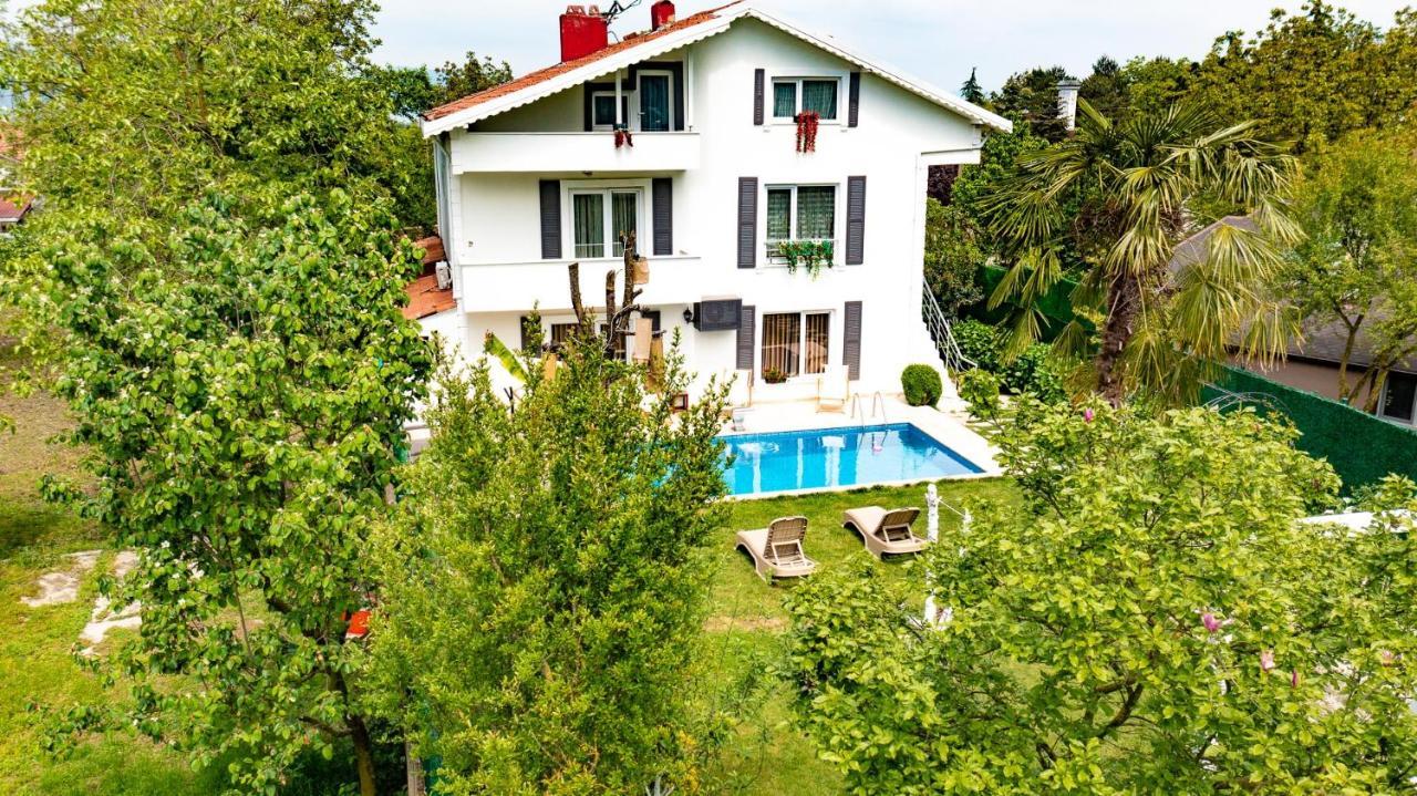 Villa Atlas Muhafazakar Havuzlu, Mustakil Genis Bahceli Sapanca Εξωτερικό φωτογραφία