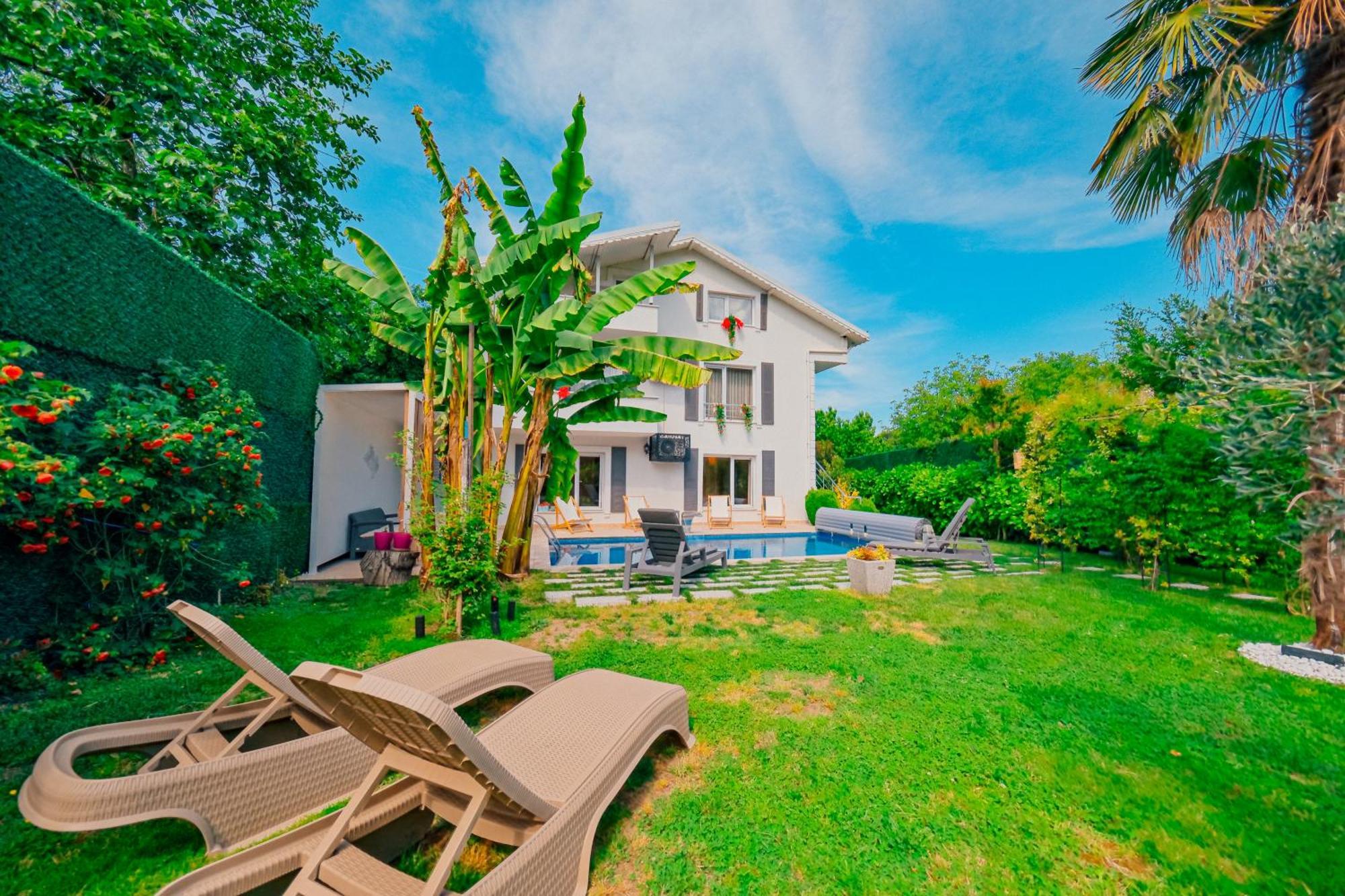 Villa Atlas Muhafazakar Havuzlu, Mustakil Genis Bahceli Sapanca Εξωτερικό φωτογραφία